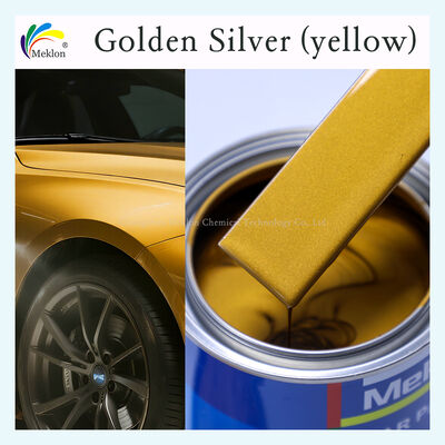 100% phù hợp MK-M418 Acrylic Refinish Car Paint Spray 1K Basecoat Vàng Bạc (màu vàng) Sơn xe để sửa xe