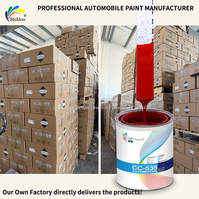 Sơn phủ ô tô Acrylic màu đỏ đậm chống chịu thời tiết 1K