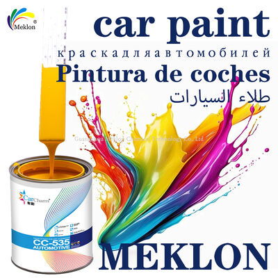 2113 Sơn sửa chữa ô tô acrylic 2K màu vàng trung tính Lớp phủ ngoài acrylic có độ rắn cao với hệ thống phối màu thông minh