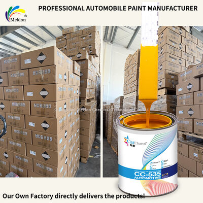 2113 Sơn sửa chữa ô tô acrylic 2K màu vàng trung tính Lớp phủ ngoài acrylic có độ rắn cao với hệ thống phối màu thông minh