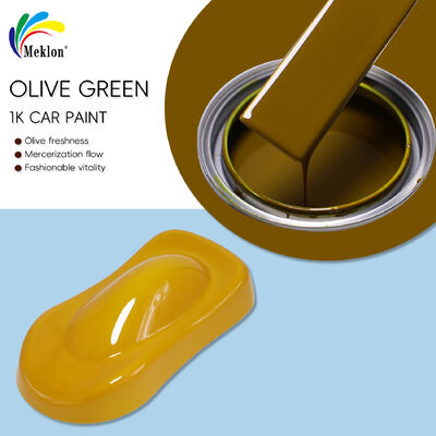 Sơn sửa chữa ô tô 118 màu xanh ô liu với hỗn hợp chính xác acrylic và thời gian thực hiện 7-14 ngày