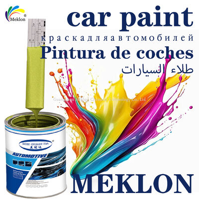 Sơn sửa chữa xe hơi X16 màu vàng lục bảo 1L nhà máy pha trộn chính xác Acrylic 7-14 ngày