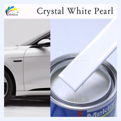 Sơn lại sơn xe Crystal White Pearl 1K Acrylic Tinter Sự lựa chọn lý tưởng cho các cửa hàng sửa chữa ô tô và phục hồi xe