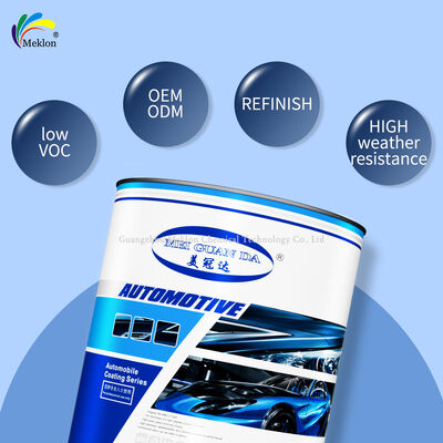 Refinish Car Paint Sơn ô tô chuyên nghiệp được thiết kế để ứng dụng và có độ bám dính tuyệt vời trên các tấm thân xe khác nhau X09 Màu đỏ bạc lấp lánh