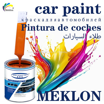 Sơn ô tô màu đỏ cam có độ rắn cao Sơn ô tô tùy chỉnh chống phai OEM & ODM