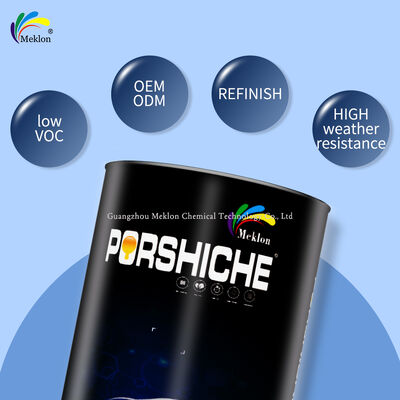Màu sơn sửa chữa xe hơi màu đen tinh khiết PPG chất lượng thay thế cho các nhà phân phối