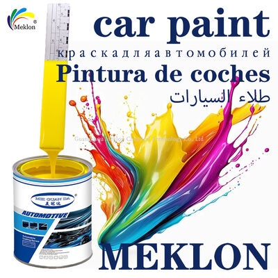 2K Lemon Yellow Automotive Paint Tint High Chroma Green-Phase Yellow để trộn màu
