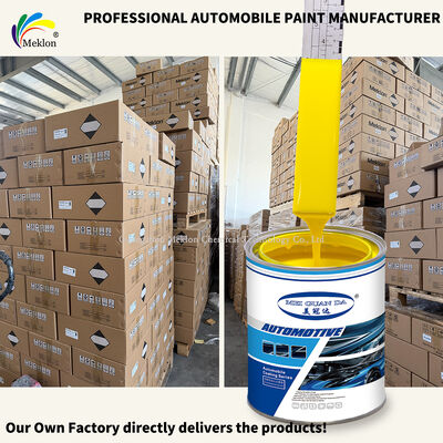 2K Lemon Yellow Automotive Paint Tint High Chroma Green-Phase Yellow để trộn màu