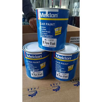 ML-137P 1K Màu Đen Nguyên Chất Sơn Acrylic Xe Ô Tô Có Độ Bóng Cao Màu Ô Tô Sơn Lại Sơn Cho Thân Xe Sửa Chữa
