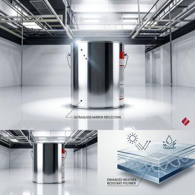 Sơn xe acrylic bóng cao và chống chịu thời tiết, thích hợp cho bán buôn