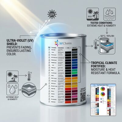 Sơn sửa xe acrylic chống tia UV bán chạy nhất của nhà sản xuất