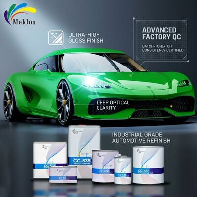 Màu sơn xe ô tô màu xanh lá cây lớp phủ trên với các cơ sở tiên tiến