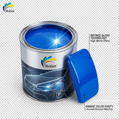 Acrylic nhựa tự động hoàn thiện sơn xe hơi lớp phủ lỏng 1K Đỏm xanh
