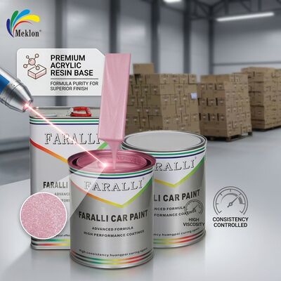 Thực tế xe hơi Pearl sơn cơ sở lớp phủ đa dụng Acrylic nhựa vật liệu