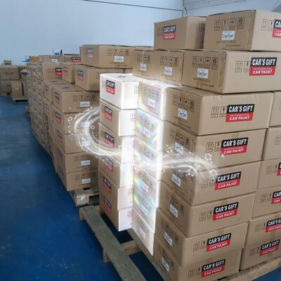 Sơn lót ô tô màu Trắng Pha Lê 1K, chất liệu Acrylic chống oxy hóa và chống ăn mòn