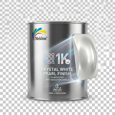 Sơn lót ô tô màu Trắng Pha Lê 1K, chất liệu Acrylic chống oxy hóa và chống ăn mòn