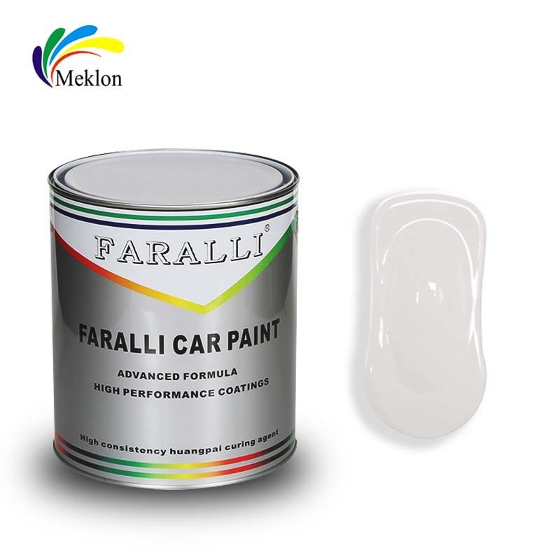 Sản phẩm bán nóng sơn ô tô acrylic Sơn ô tô lỏng Lớp phủ gốm Sơn ô tô màu trắng tinh khiết