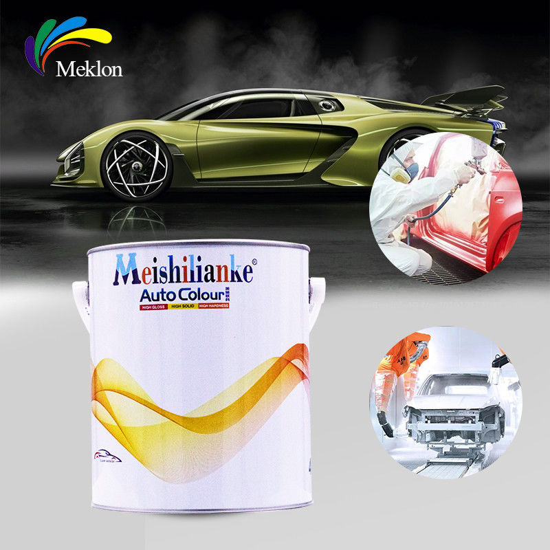 Màu xanh chống nấm mốc Màu cứng Sơn xe hơi Kháng kiềm ổn định