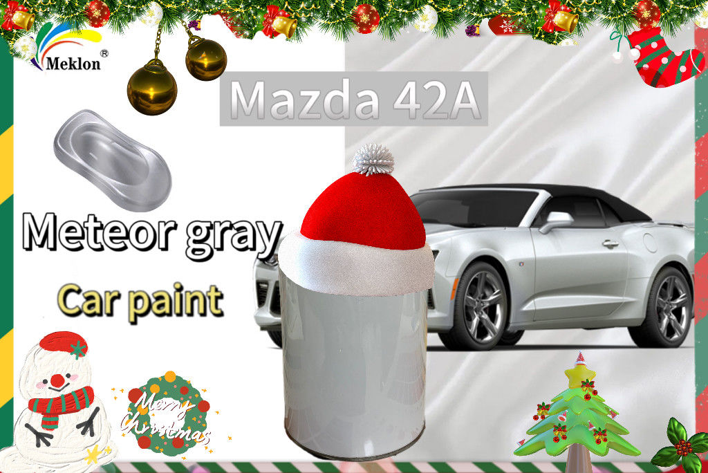Công thức tùy chỉnh cho 42A Meteor Xám tốt sơn xe cho Mazda