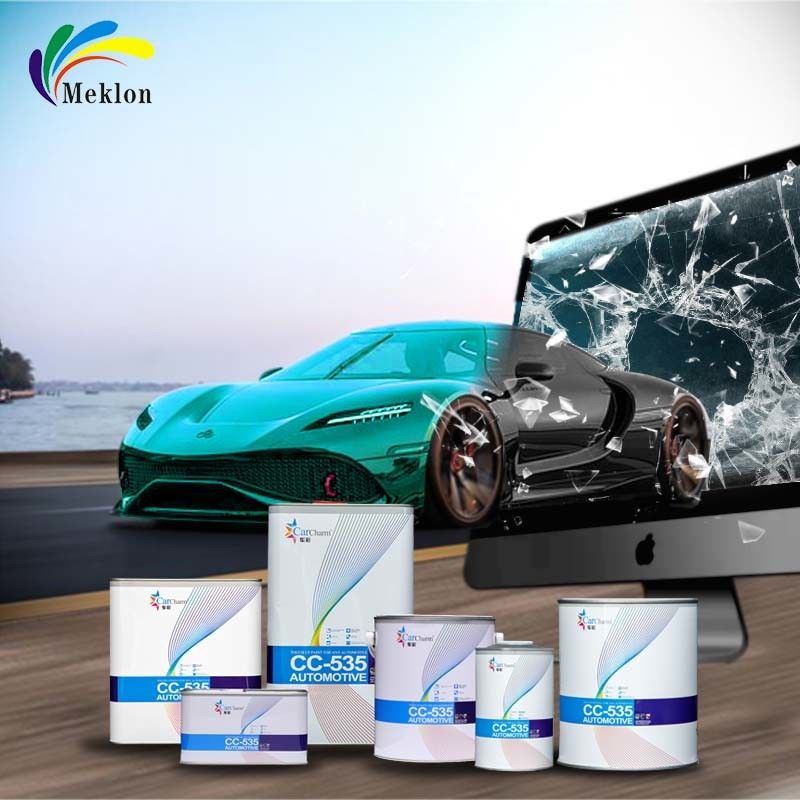 Sơn xe hỗn hợp sẵn cho Audi LX5D Đám băng xanh với áo khoác phù hợp màu sắc