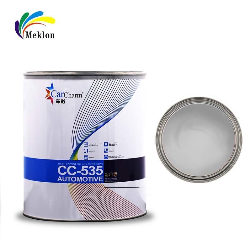 Màu sơn ô tô màu trắng trắng bằng kim cương hỗn hợp với độ ổn định màu sắc và tuổi thọ dài