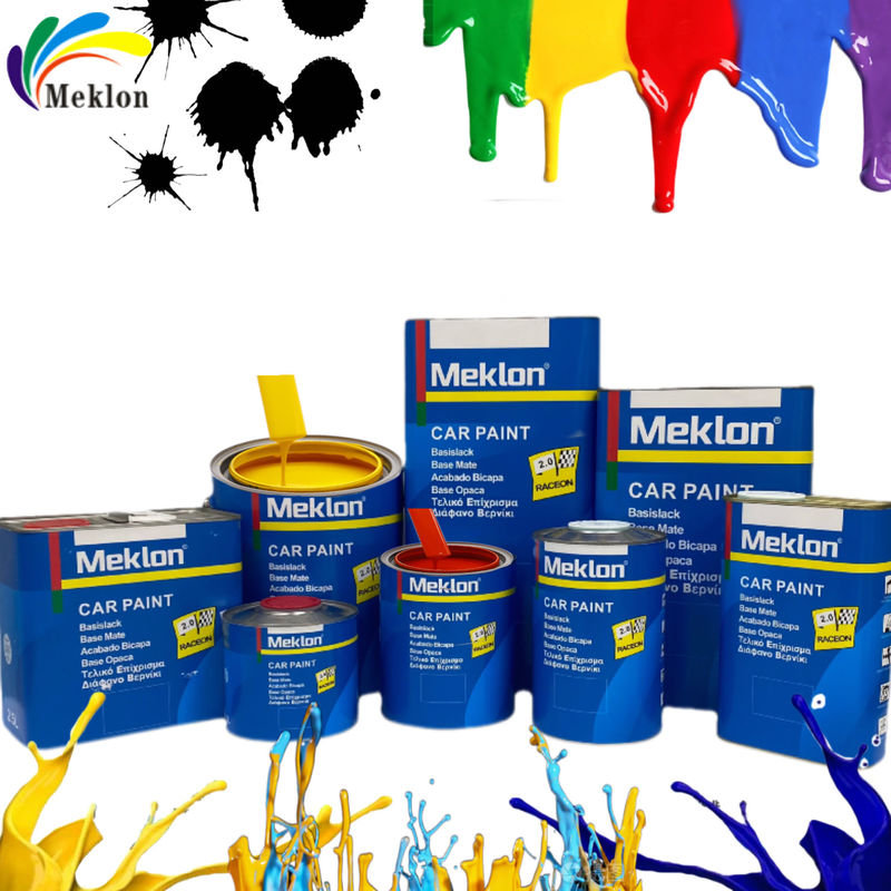 1K hiệu suất cao sơn ô tô màu xanh ô liu nhựa lớp phủ lỏng để phun sơn acrylic với ngoại hình bột