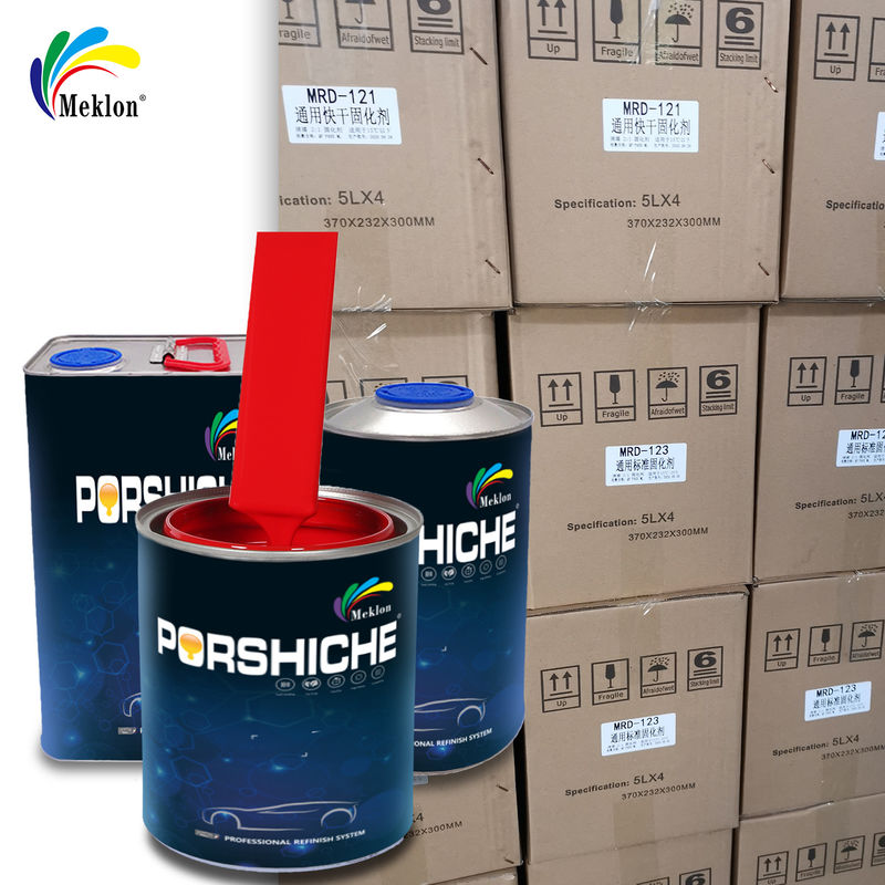 ISO MSDS Sơn xe ô tô lớp trên không mùi màu đỏ cam màu thân thiện với môi trường Sơn ô tô