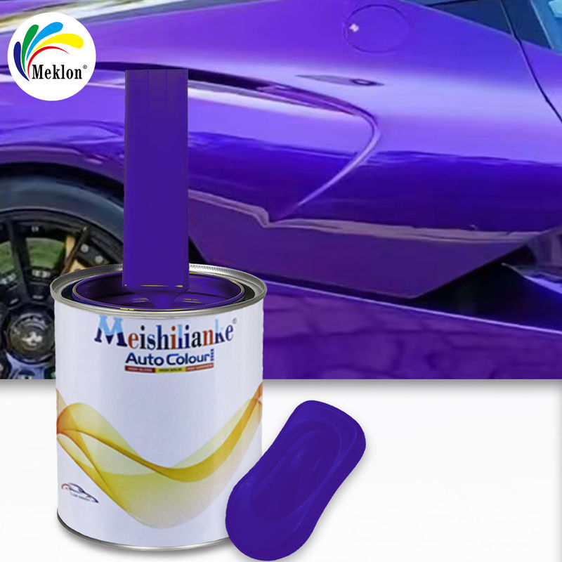 Acrylic 1K 2K Màu sơn cơ thể ô tô Xịt ô tô Màu kim loại Sơn ô tô Để sửa chữa Ô tô Lớp phủ hoàn thiện