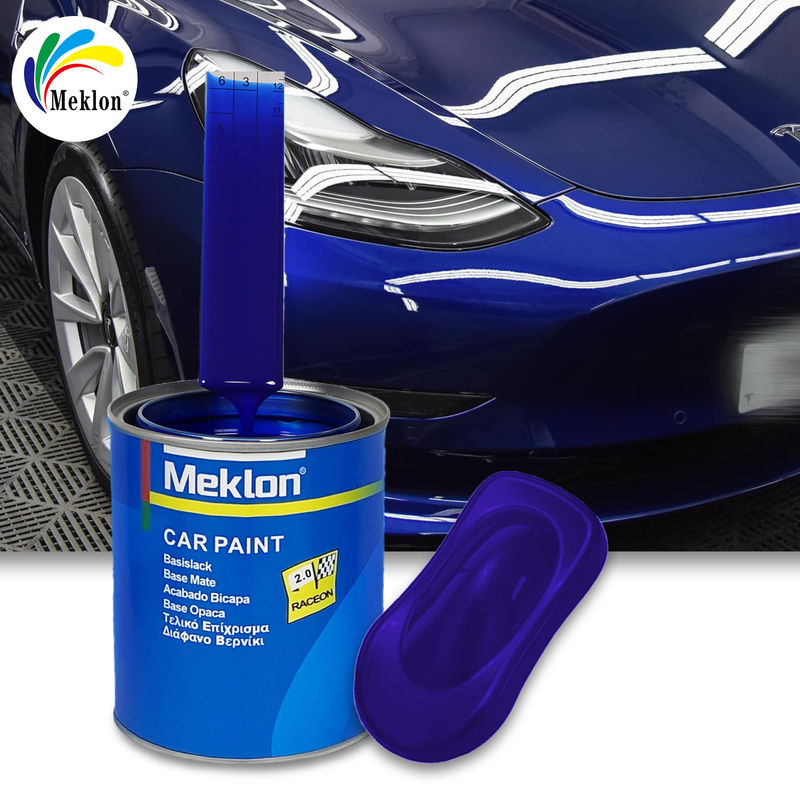 2K Acrylic Basecoat High Gloss Với Sản phẩm ô tô Sơn xe ô tô màu xanh dương huyệt Sơn hoàn thiện xe ô tô