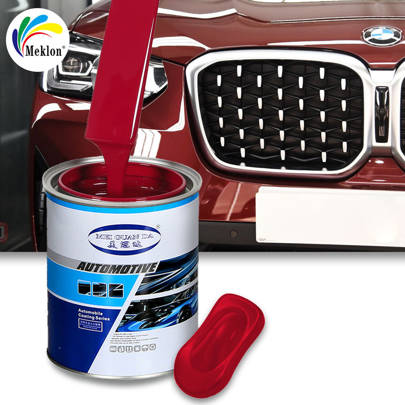 Dễ dàng mài 1k Màu đỏ Acrylic Polymer Xe hoàn thiện sơn ô tô