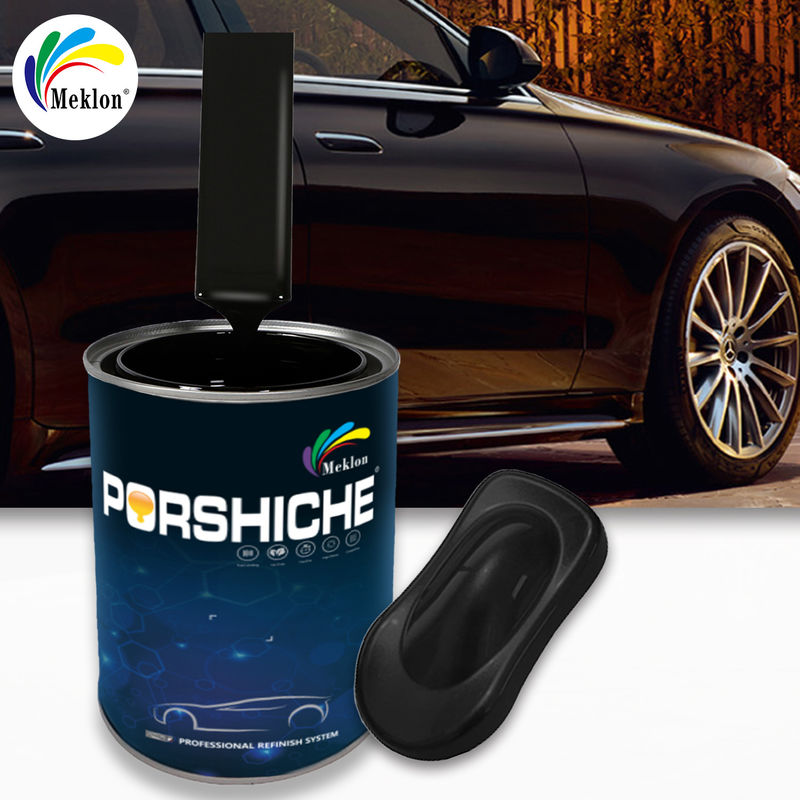 2K Automotive Acrylic Resin Black Paint 2K Top Color Paint Acrylic Coating Auto Refinish Paint Sơn sơn
