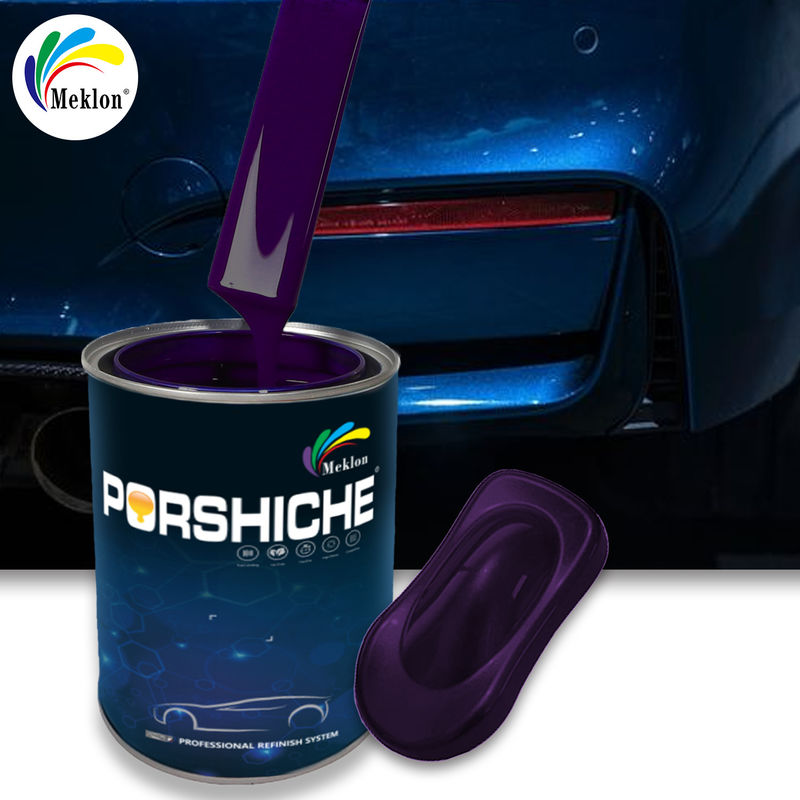 Chất dính cao hơn 1K Blue Basecoat Mirror Effect Car Coating Paint Sơn ô tô