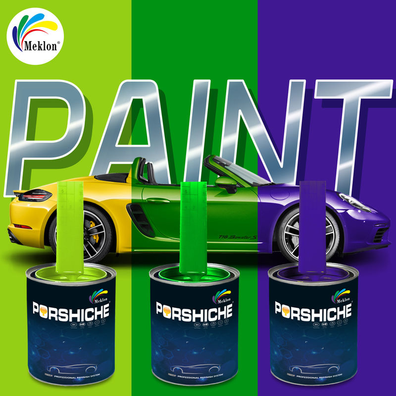 Chất lượng tốt 2K Basecoat Auto Car Paint Sơn ô tô Sơn ô tô Xanh tinh khiết Sơn trên ô tô Nhà sản xuất