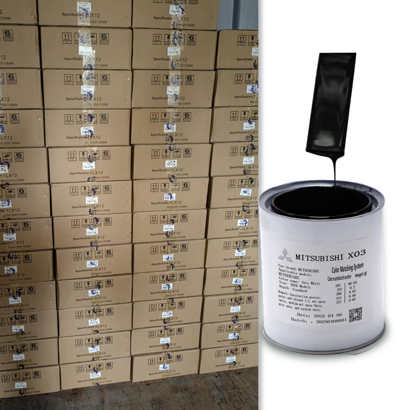 Sơn xe màu đen huyền bí tùy chỉnh MK105 OEM