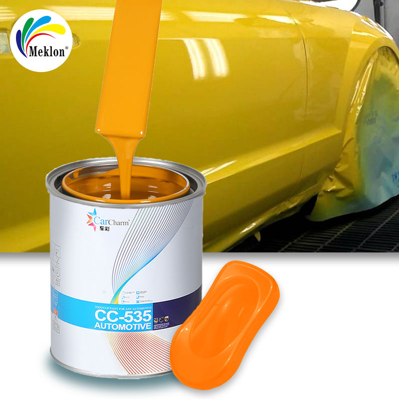 Hiệu suất cao Sấy nhanh Acrylic Sunny Yellow UV - Sơn chống ô tô