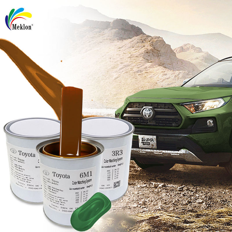 Sơn xịt ô tô màu xanh ngọc trai bóng loáng, màu xanh lục đậm để sơn lại xe