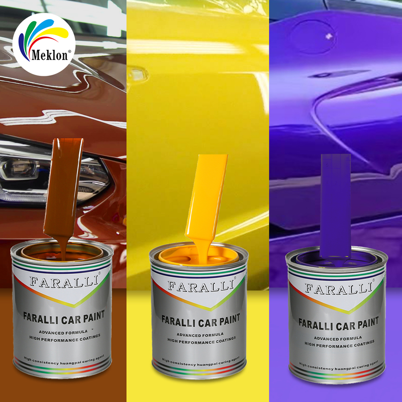 1K Crystal Yellow Pearl Auto Paint: Màu sắc tươi sáng và chống thời tiết cho thân xe