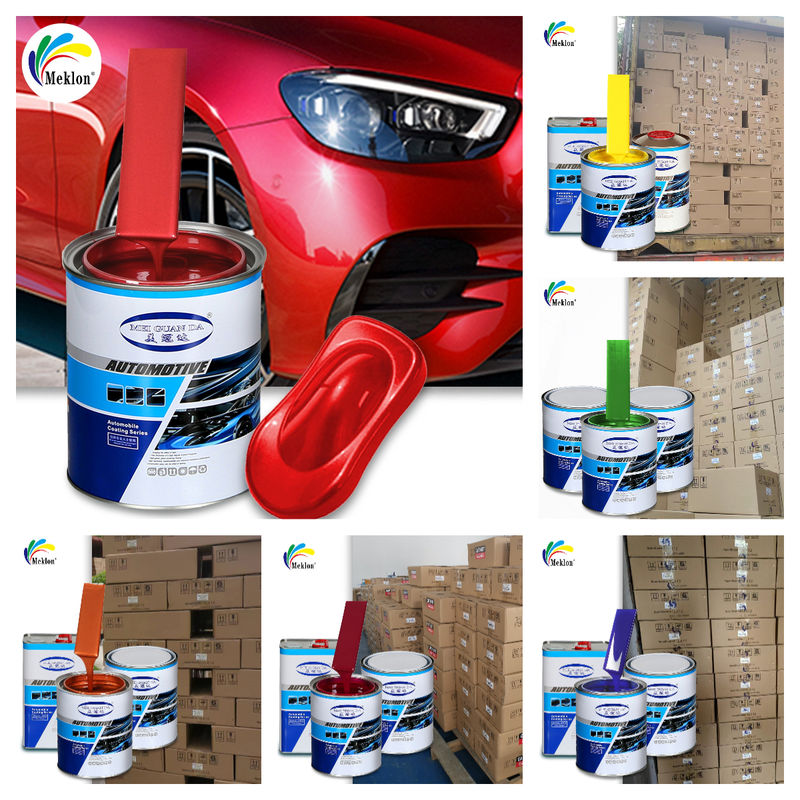 Sơn sửa chữa acrylic màu đỏ cao OEM 1K thích hợp cho Mercedes Benz