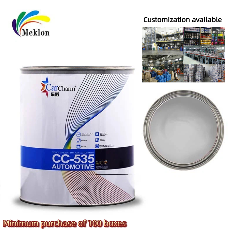 Màu sơn ô tô màu trắng trắng bằng kim cương hỗn hợp với độ ổn định màu sắc và tuổi thọ dài