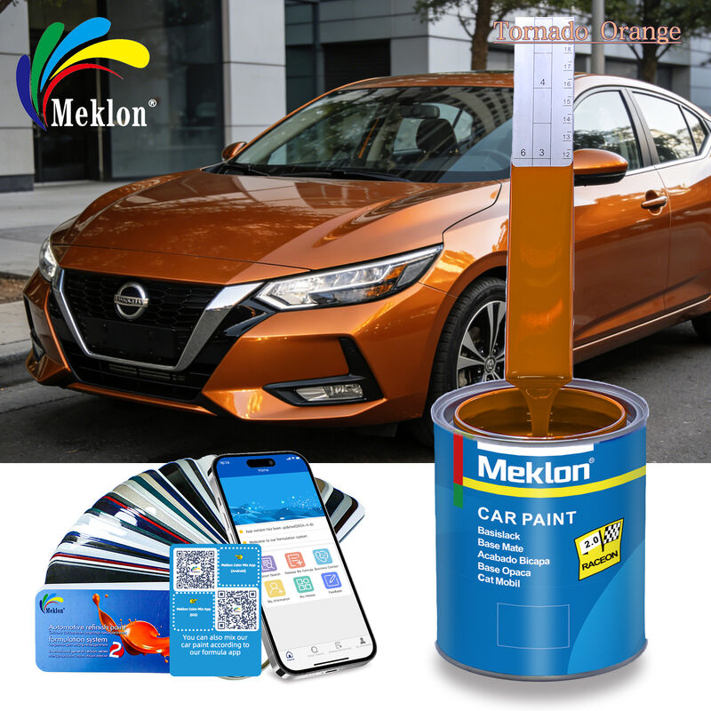 Tornado Orange Refinish Car Paint For Dongfeng Nissan Sylphy Sơn sơn sơn sơn sơn sơn sơn sơn sơn
