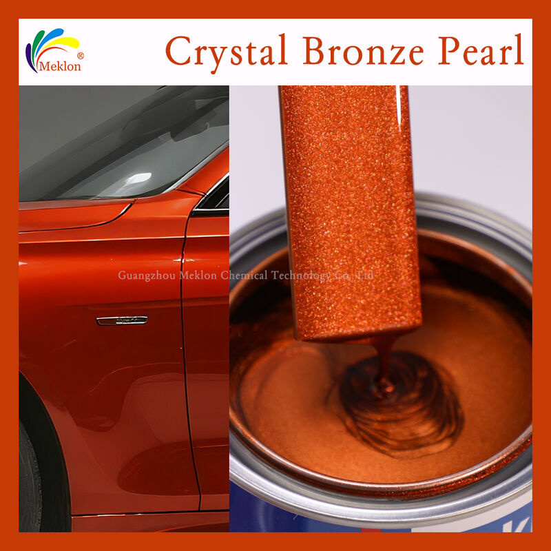 Sơn sửa chữa xe ô tô Crystal Bronze Pearl 1L Acrylic High Gloss Nhà máy bán buôn sẵn sàng để vận chuyển