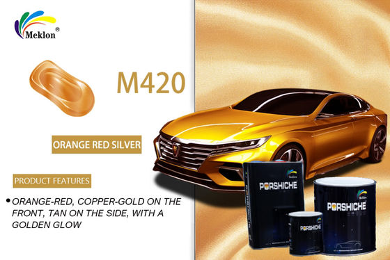 Sơn ô tô màu cam đỏ bền chống nhiệt, Sơn xịt kim loại không mùi cho ô tô