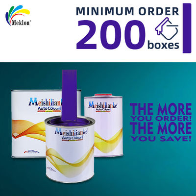 Acrylic 1K 2K Màu sơn cơ thể ô tô Xịt ô tô Màu kim loại Sơn ô tô Để sửa chữa Ô tô Lớp phủ hoàn thiện