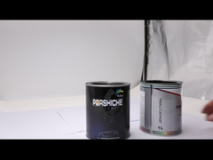 2K sơn xe đen lớp phủ trên cho độ cứng cao và chống trầy xước