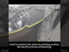 Bộ phim che mặt xe bán trực tiếp của nhà sản xuất có hiệu suất chi phí cao