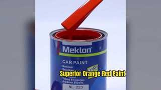Sơn acrylic 223 màu đỏ cam 2K